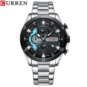 CURREN Stylish Chronograph Stainless Steel‎ Watch for Men